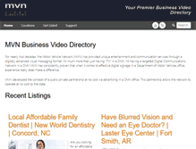 Tablet Screenshot of mvnvideos.com